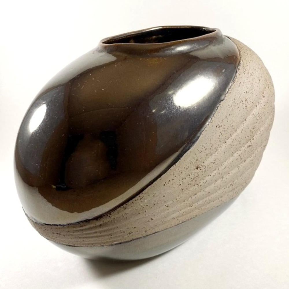 Large vintage 1998 Art Deco style vase - Picture 6 of 16